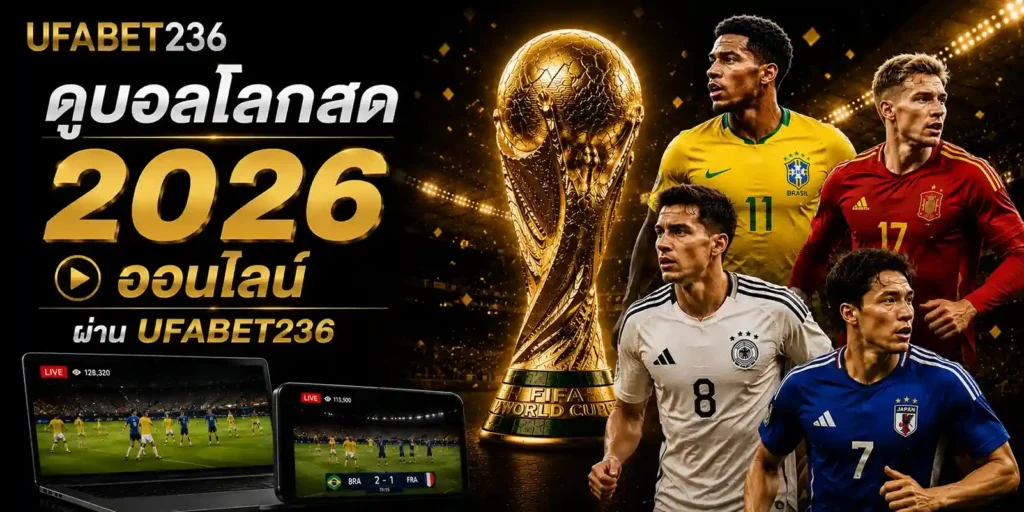 ดูบอลโลกสด 2026 ออนไลน์