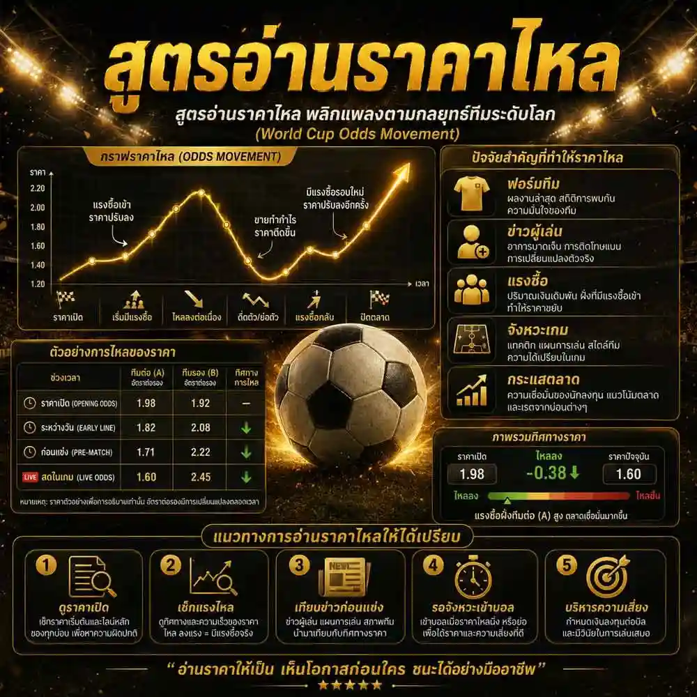 สูตรอ่านราคาไหล